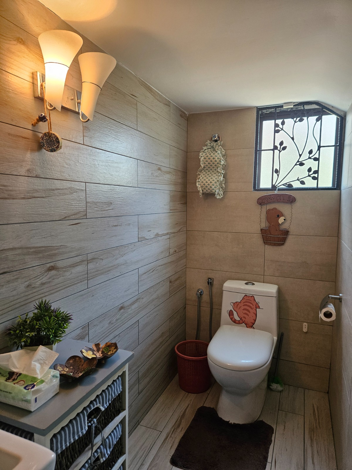 Powder Room at Villa Kemboja Staycation in Nilai, Negeri Sembilan