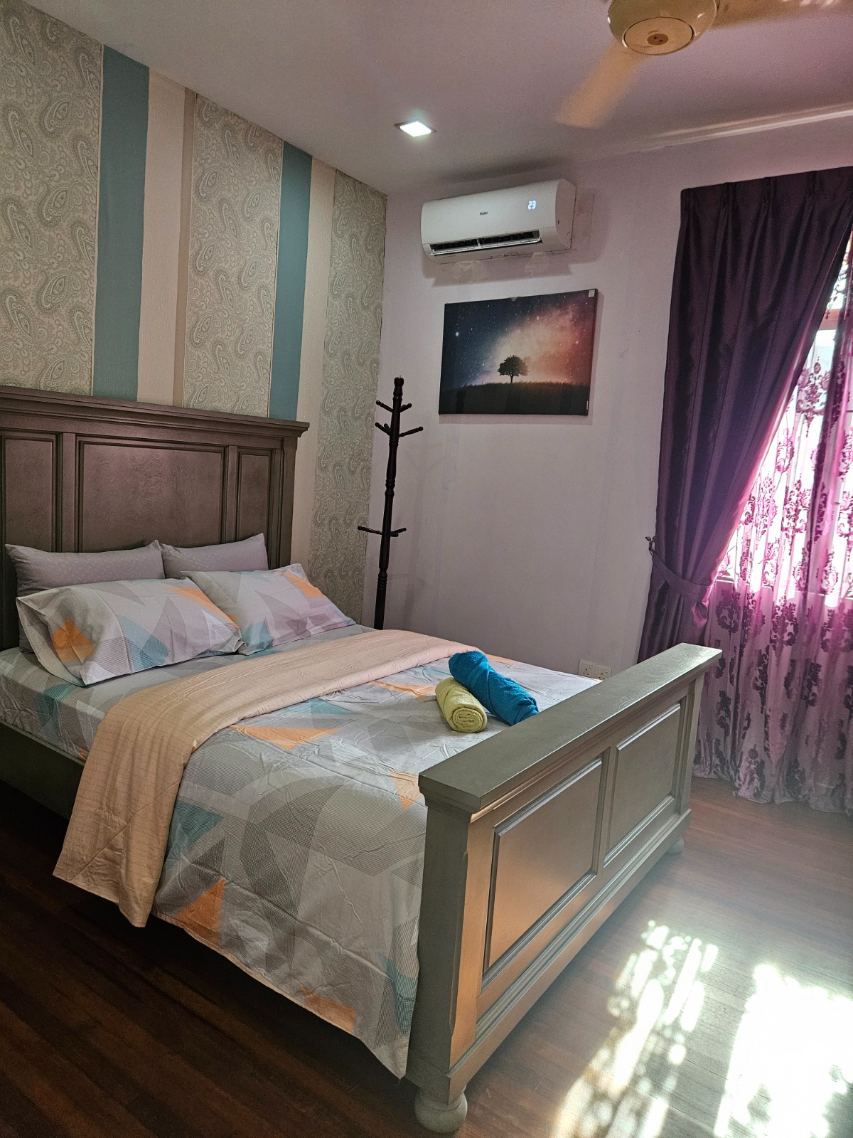 Bedroom 2 at Villa Kemboja Staycation in Nilai, Negeri Sembilan