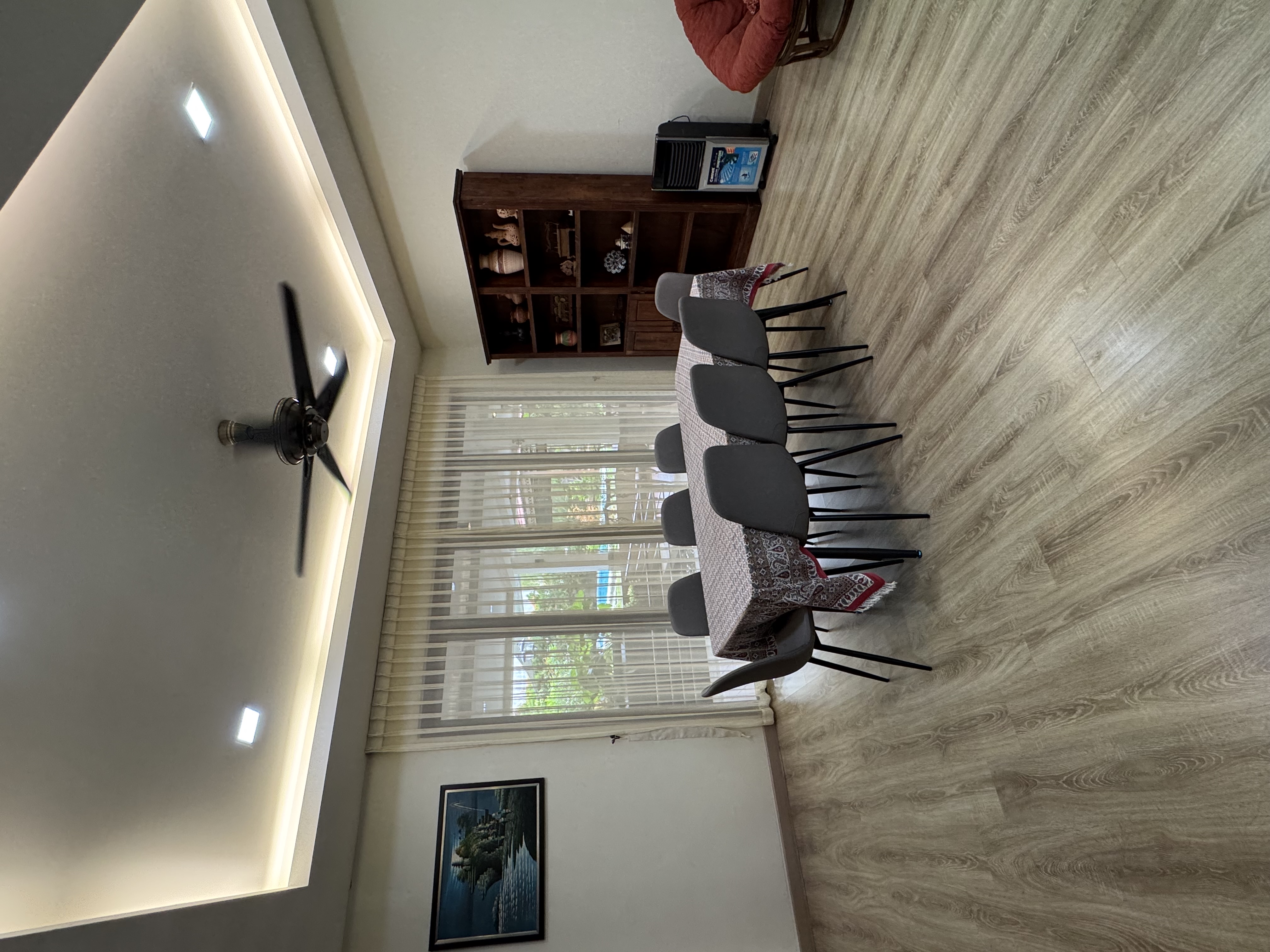 Dining area at Villa Kemboja Staycation in Nilai, Negeri Sembilan